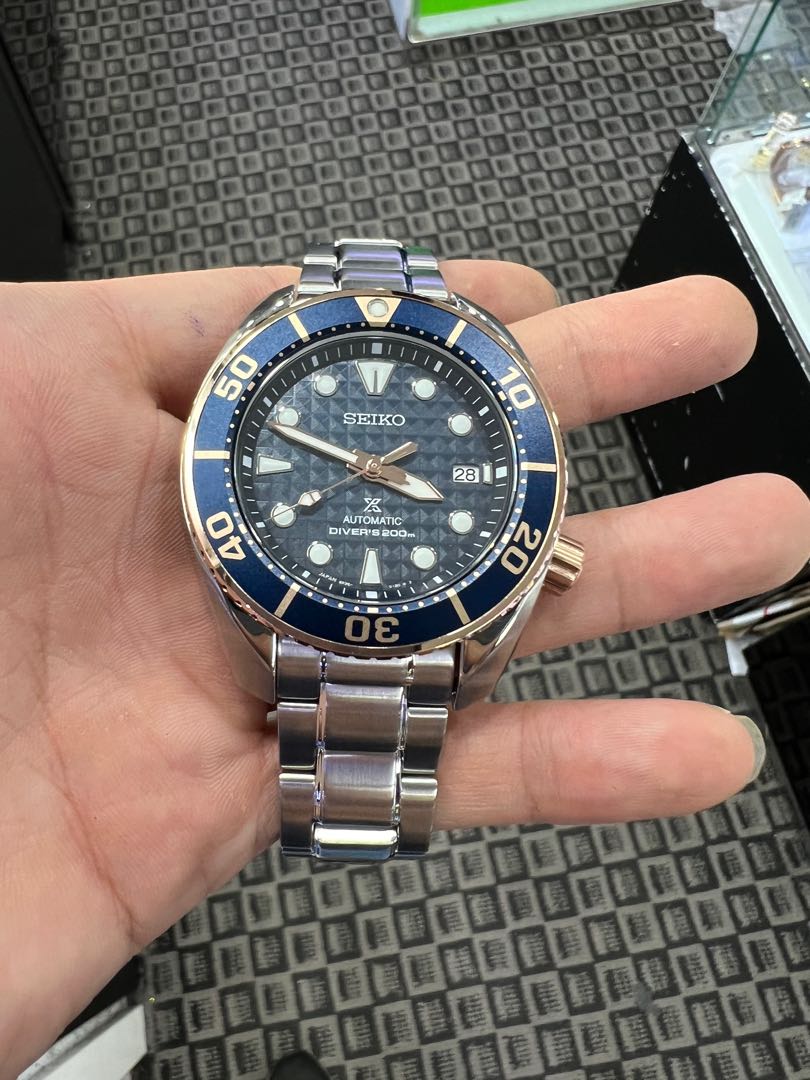 SEIKO PROSPEX SUMO BLUE CORAL LIMITED EDITION MADE IN JAPAN DIVERS 200M  AUTOMATIC SPB344J1, Men's Fashion, Watches & Accessories, Watches on  Carousell