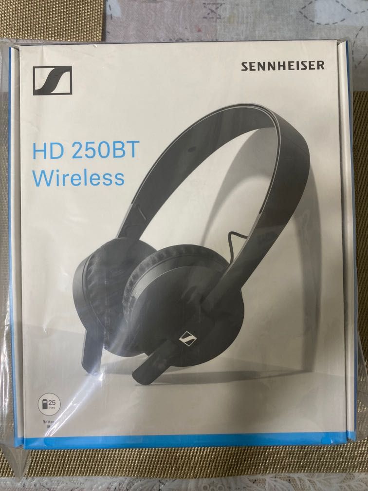 Sennheiser HD 250BT Wireless Headphone, Audio, Headphones & Headsets on