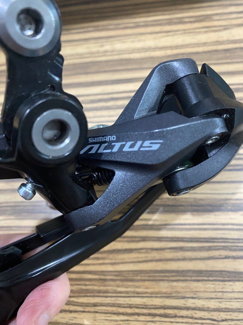 Shimano Altus RD M2000 SGS 9speed Rear Derailleur Long Cage Sports Equipment Bicycles Parts Parts Accessories on Carousell
