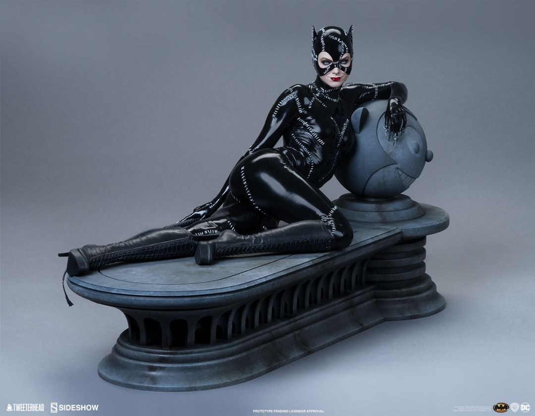 Sideshow Catwoman Maquette By Tweeterhead 14 Scale Exclusive Batman Returns 興趣及遊戲 玩具 And 遊戲類 6108