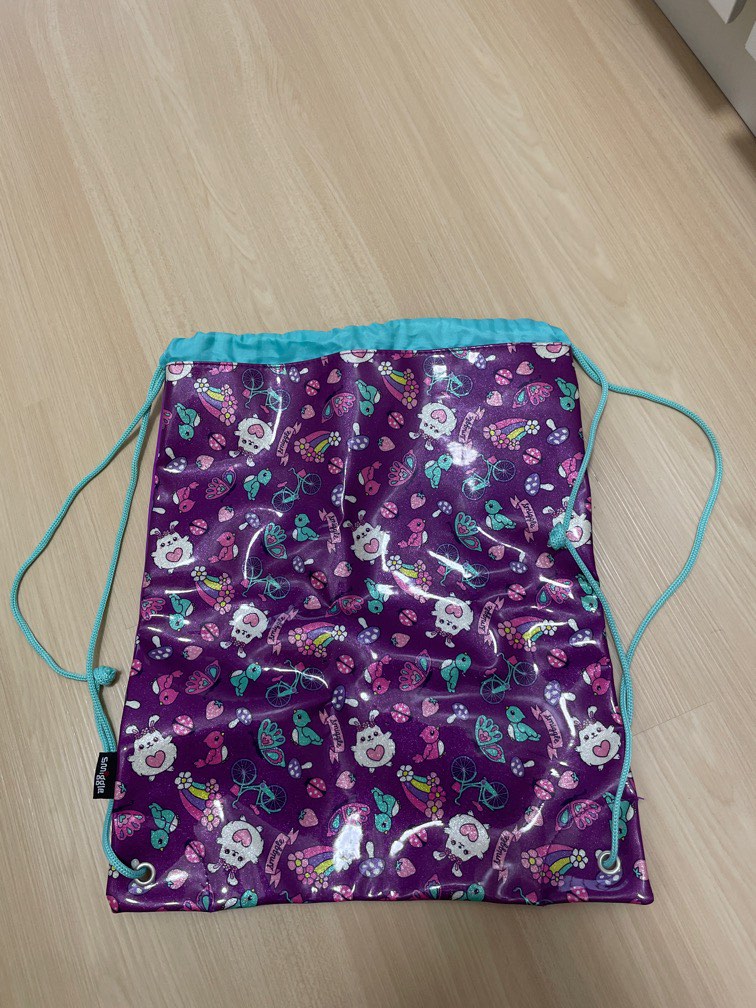Smiggle drawstring bag Babies Kids Babies Kids Fashion on Carousell