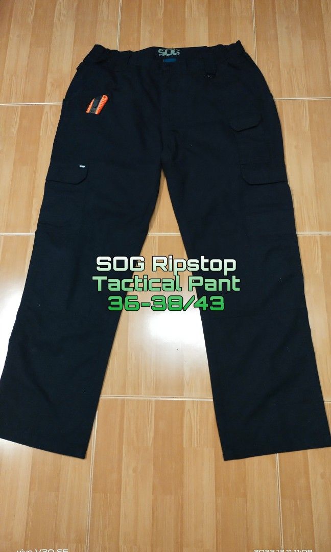 SOG Ripstop Tactical Pant W38 L32 Men s Fashion Bottoms