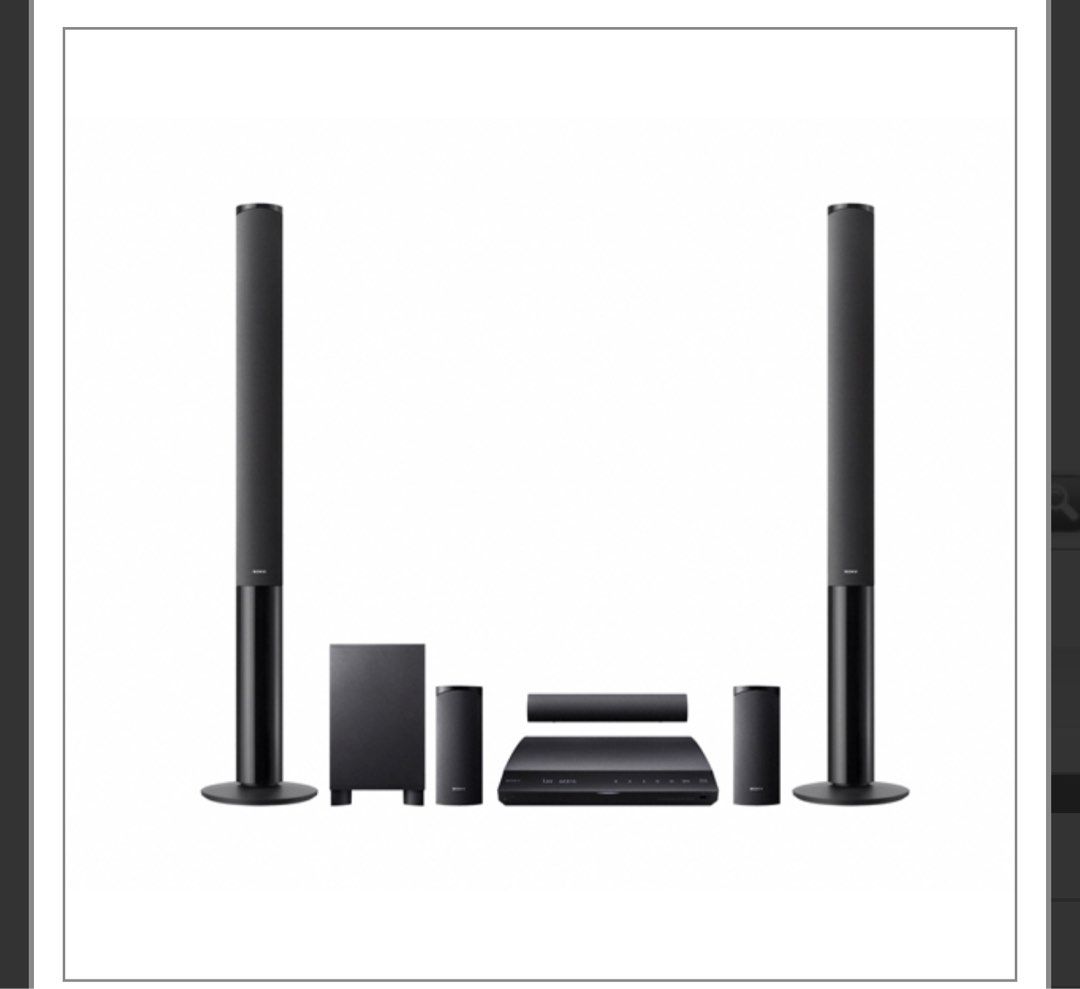 SONY BDVE880 Blue ray disc/ DVD home theatre system, 家庭電器, 電視 & 其他娛樂, 藍光及播放器 Carousell