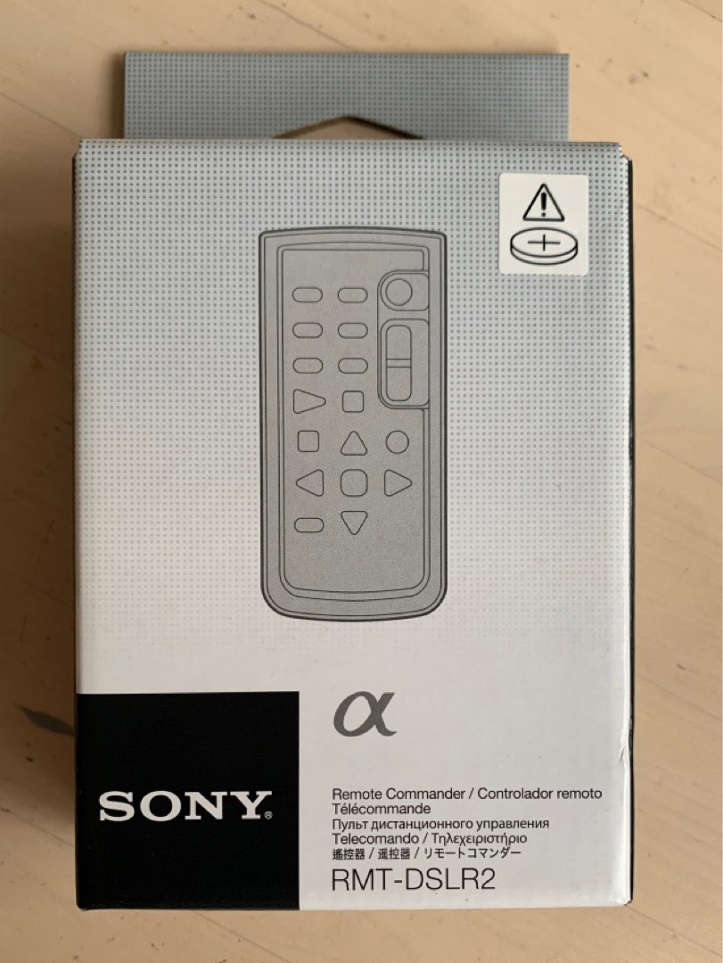 SONY RMT-DSLR2 Remote Control, Photography, Cameras on Carousell