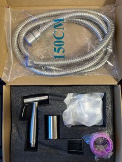 Stainless steel bidet with valve (2 sets avail)