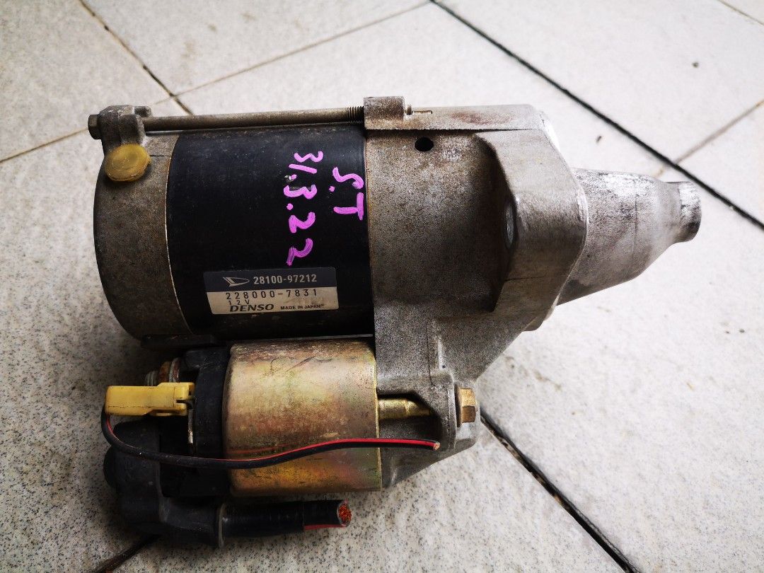 Starter perodua kancil auto 850/660, Auto Accessories on Carousell