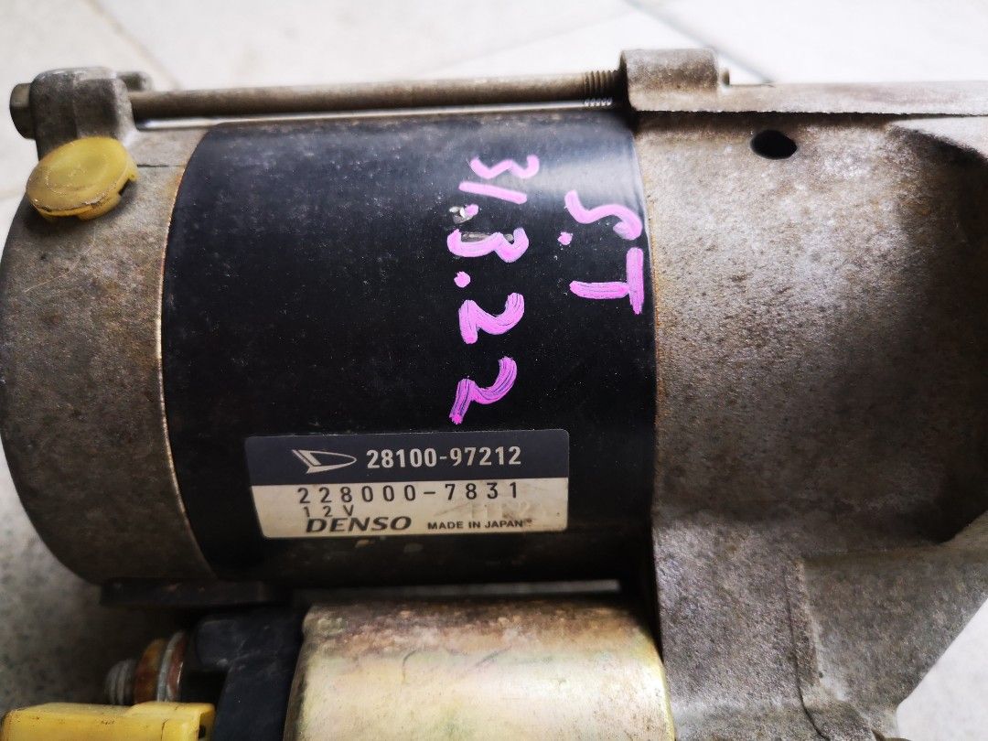 Starter perodua kancil auto 850/660, Auto Accessories on Carousell