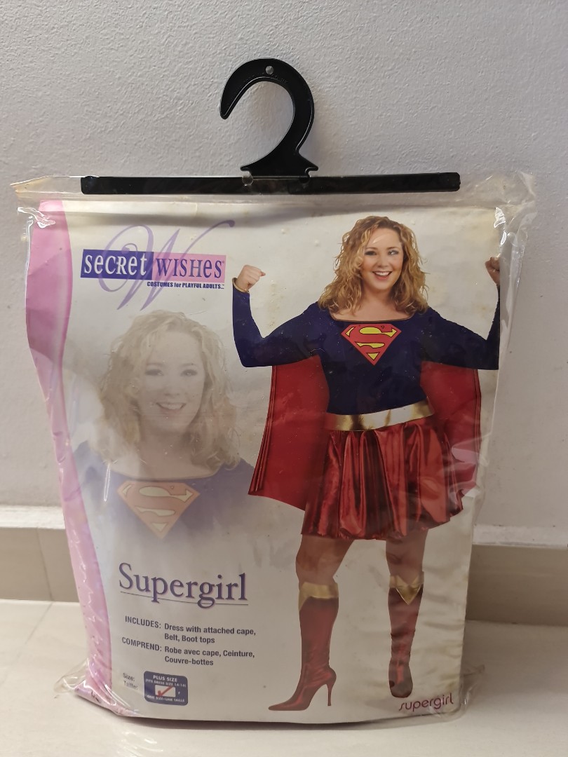 Supergirl costume, Women's Fashion, Dresses & Sets, Dresses on Carousell