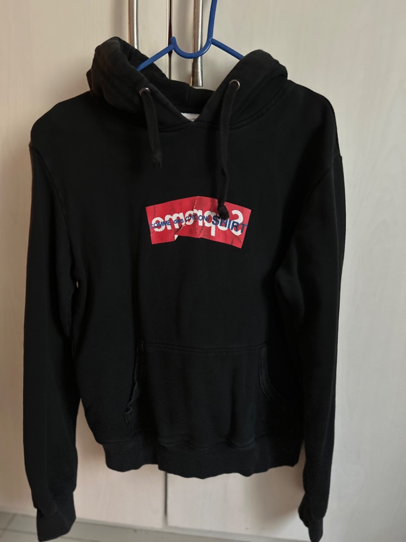 Commes de garcon supreme hoodie 2025