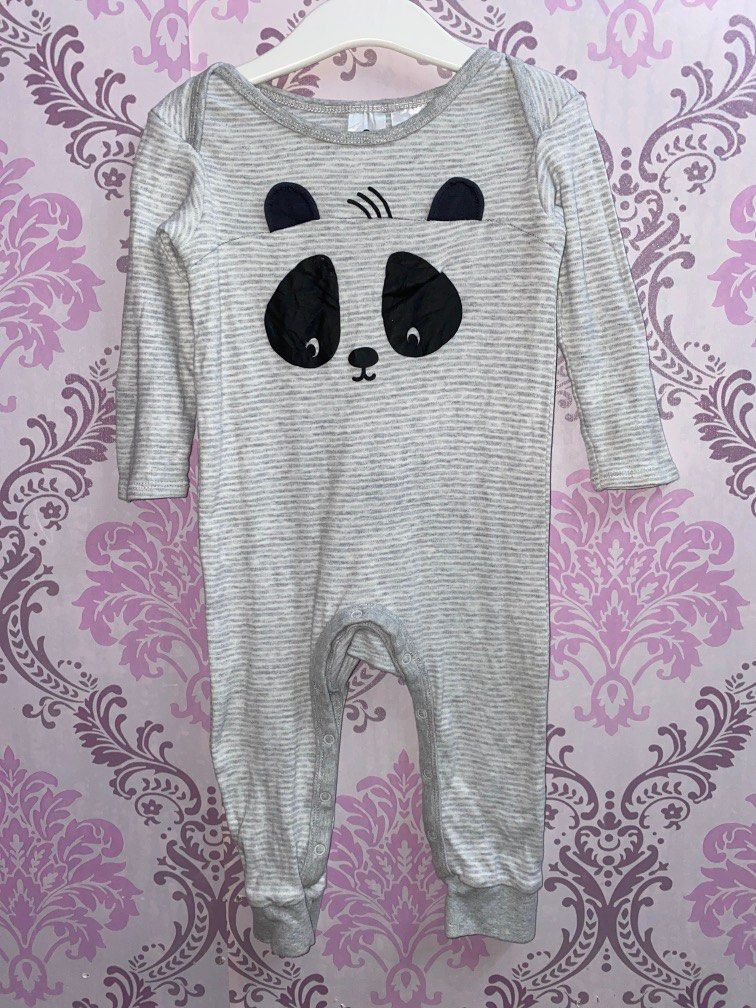 Panda onesie best sale target