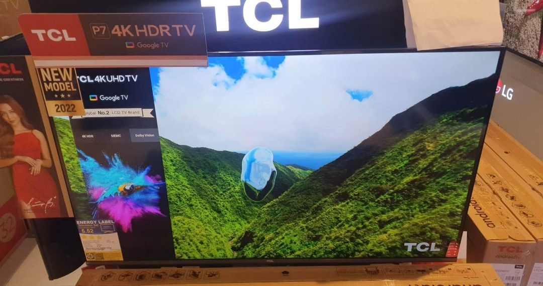 TCL NEW MODEL TCL TV (4K/ UHD/ SMART/ ANDROID/QLED), TV & Home