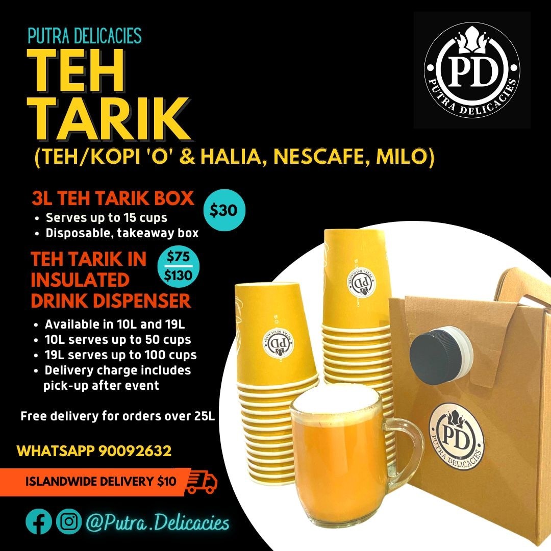 Teh Tarik Box Food And Drinks Beverages On Carousell 0099