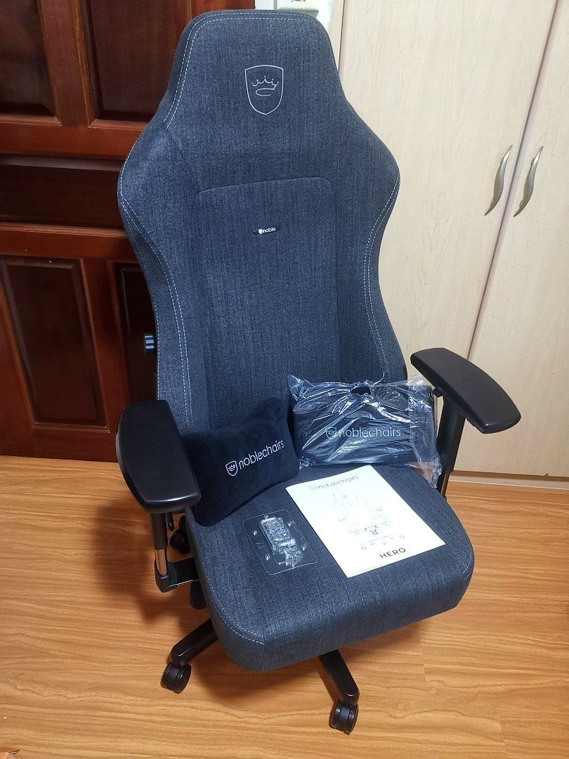 (Nego) Noblechairs Hero TX Anthracite Fabric Gaming Chair Computer