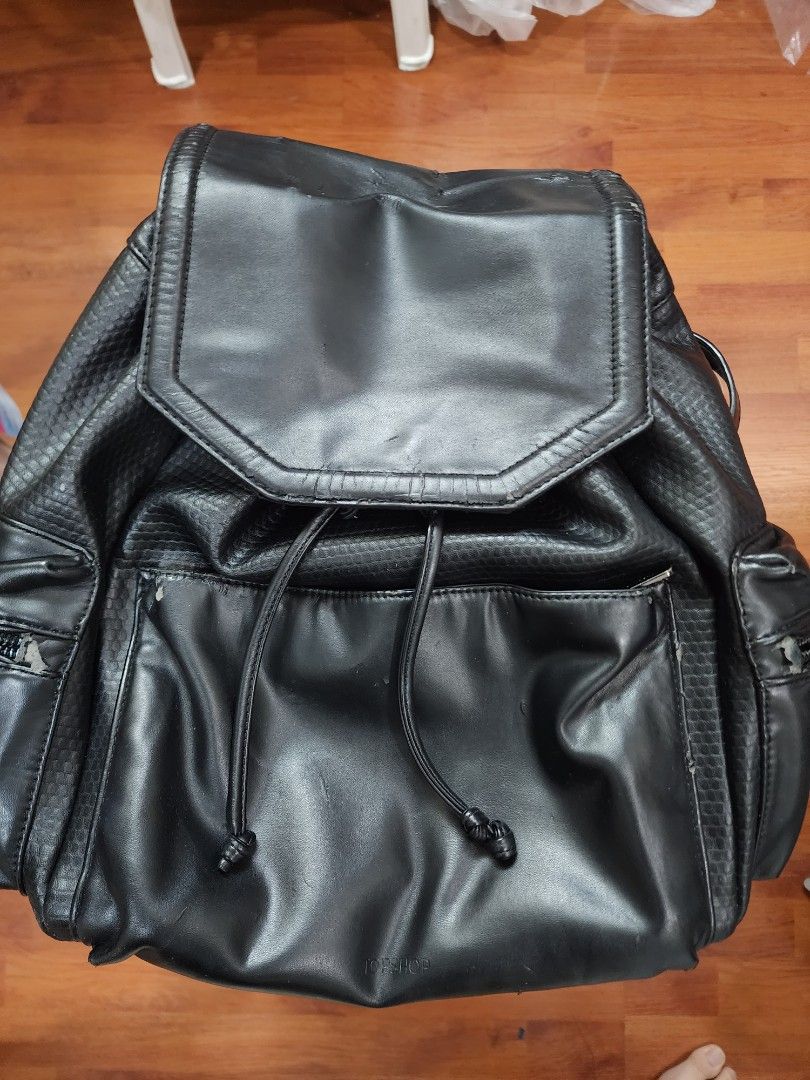 Topshop leather backpack on sale