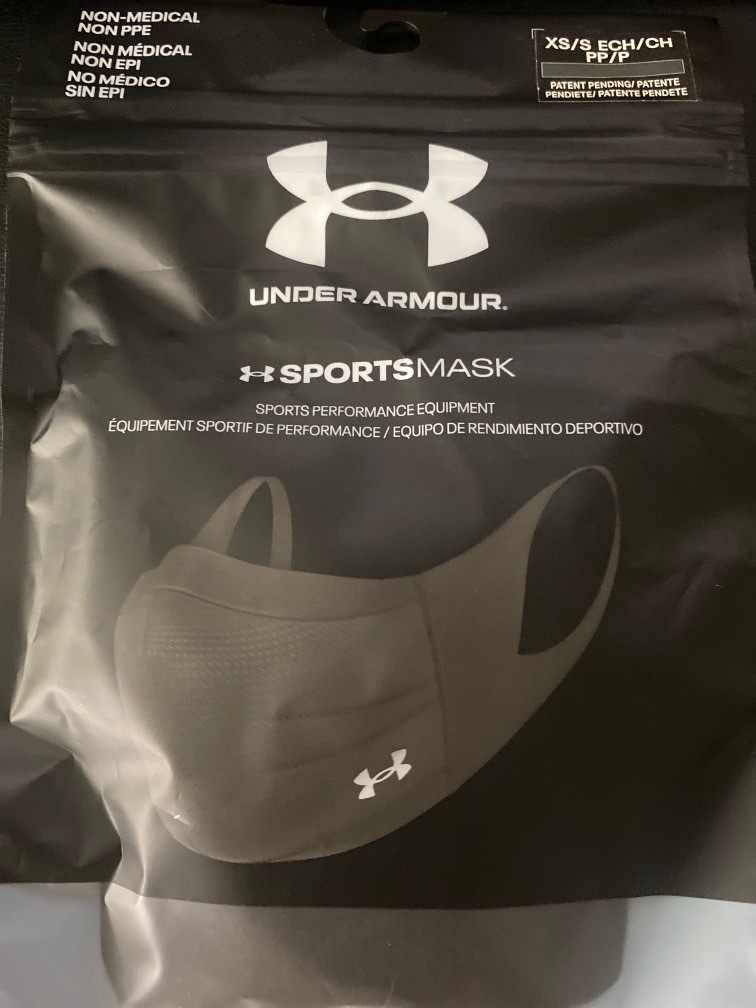 Under Armour Mask, Health & Nutrition, Face Masks & Face Shields on