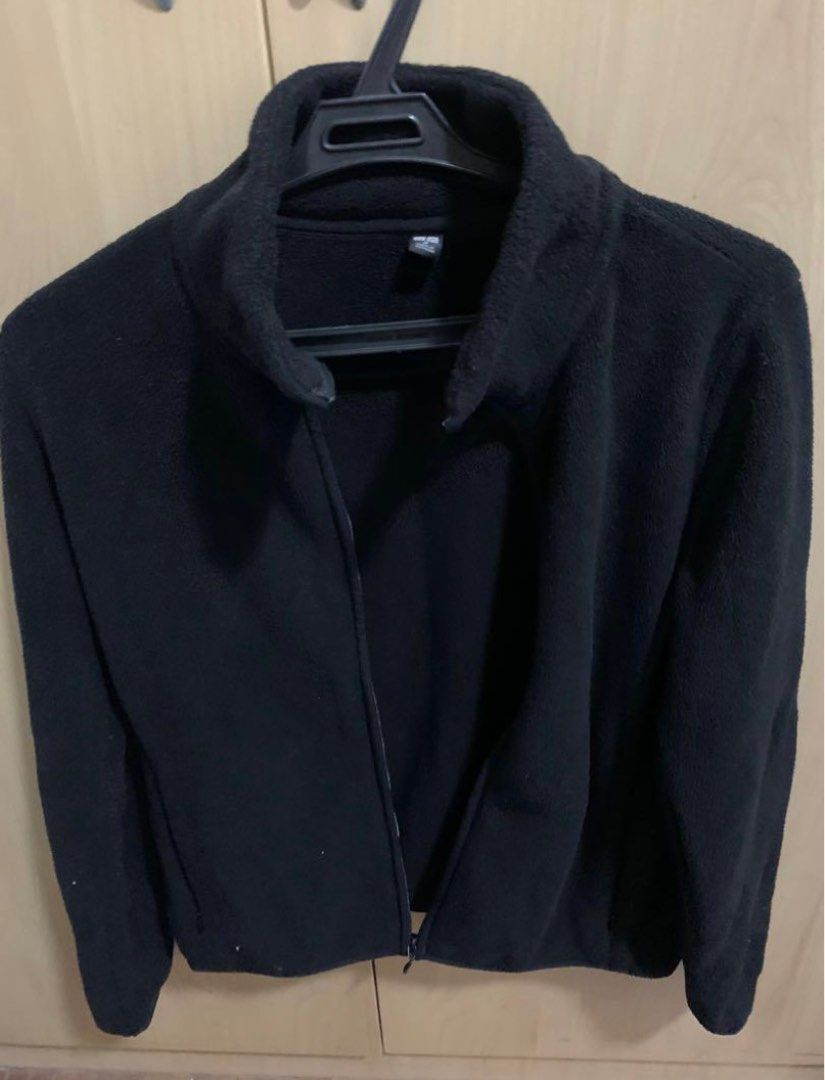 Uniqlo Fur Jacket, Women's Fashion, Coats, Jackets and Outerwear on