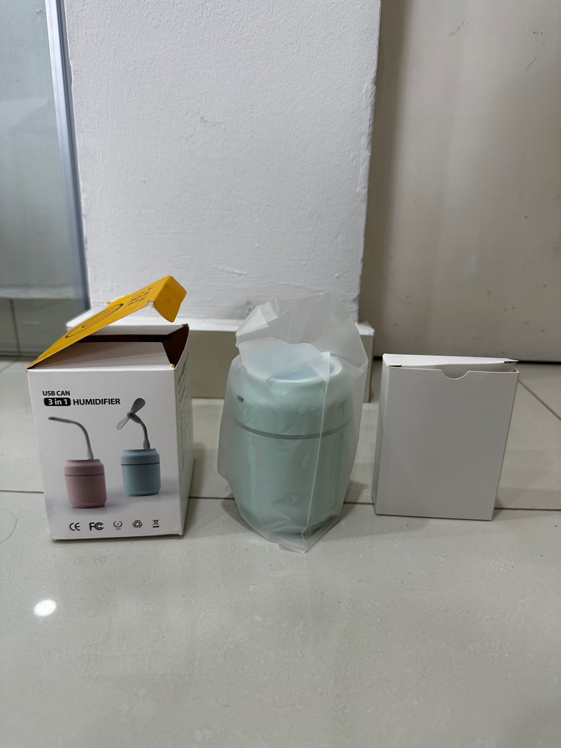 USB CAN (3in1) HUMIDIFIER, TV & Home Appliances, Air Purifiers