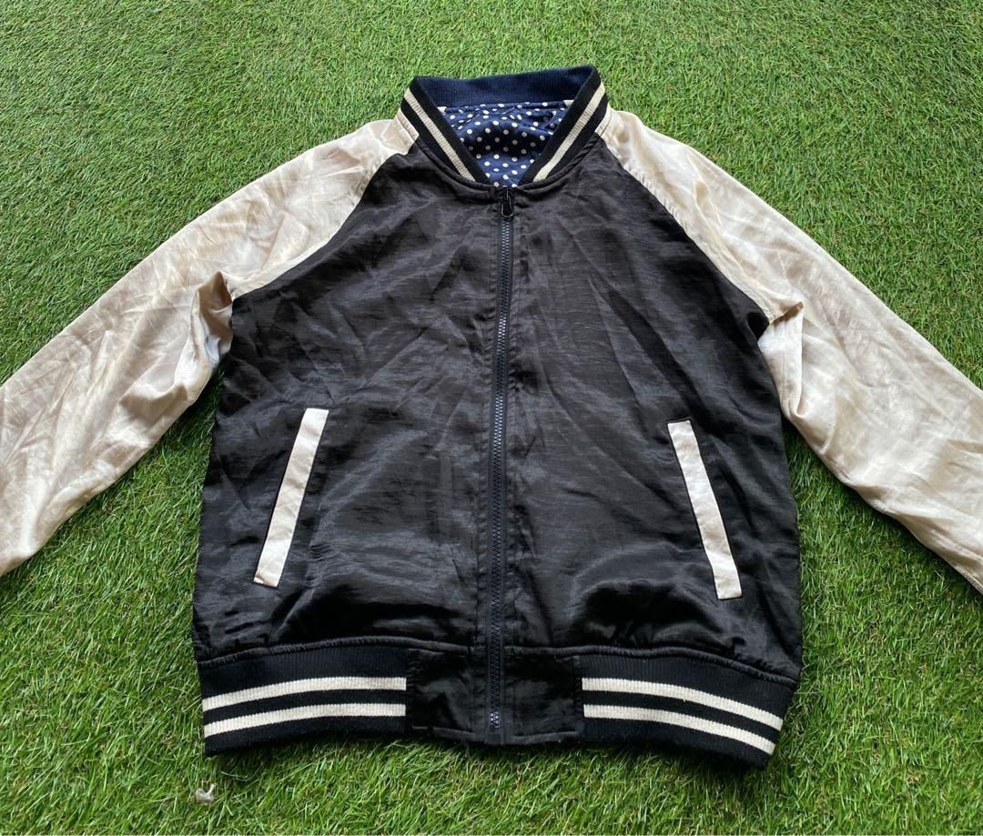VARSITY JACKET REVERSIBLE JACKET C17, Men's Fashion, Coats, Jackets