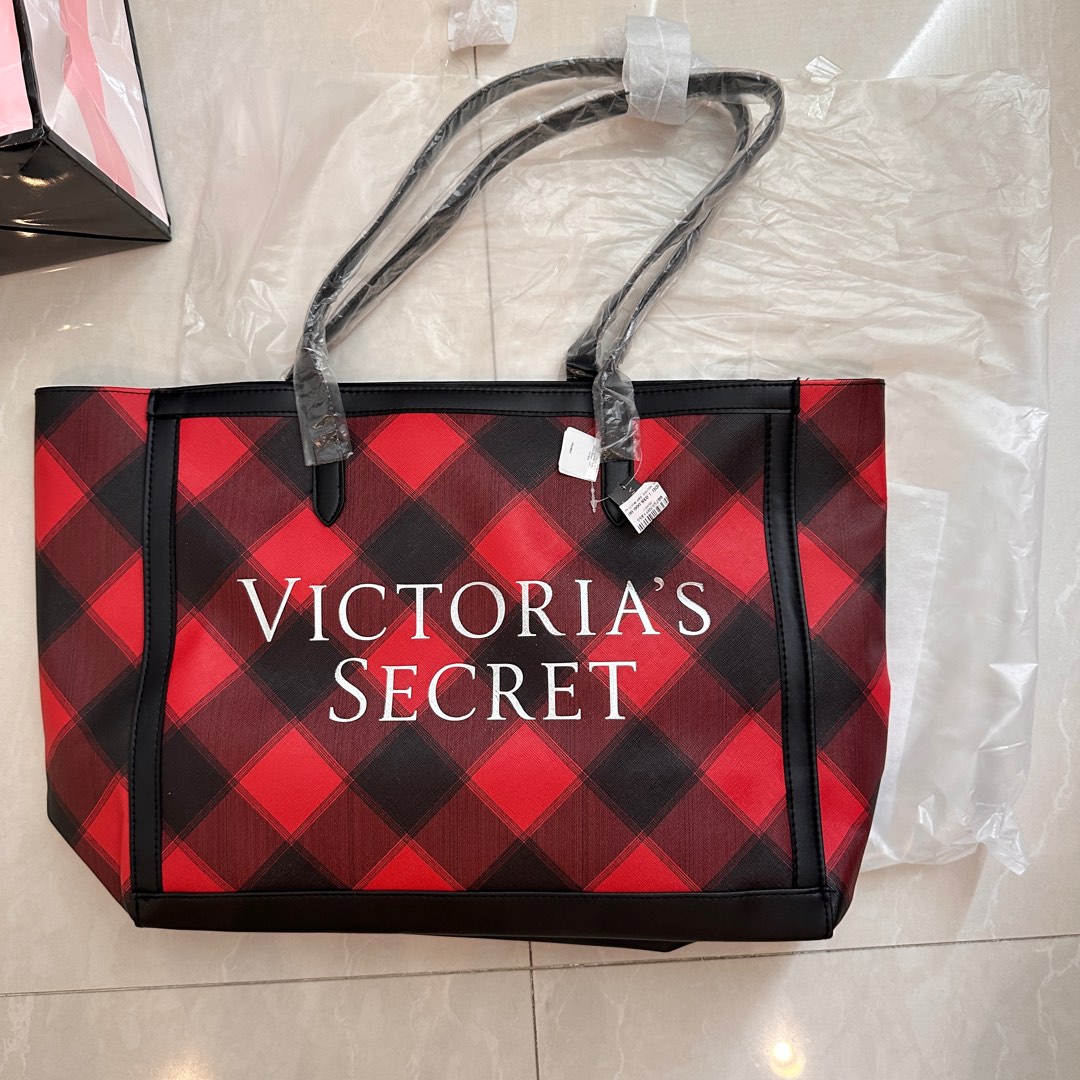 Victoria Secret Tote Bag VS Victoria Secret LIMITED EDITION PLAID