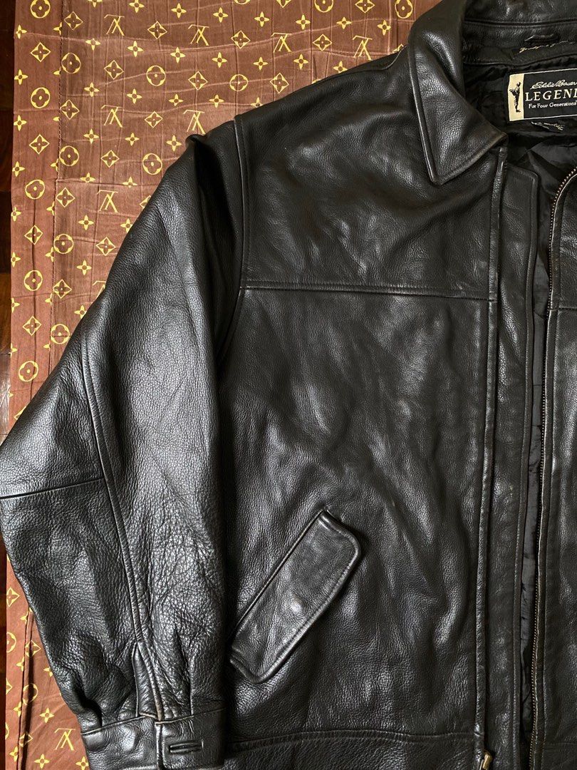 Eddie bauer 2025 journeyman leather jacket