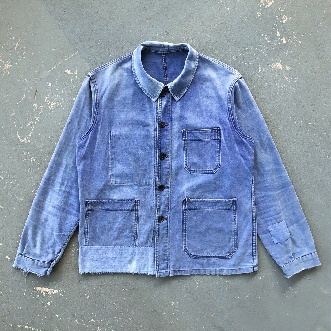 Vintage french cheap chore coat