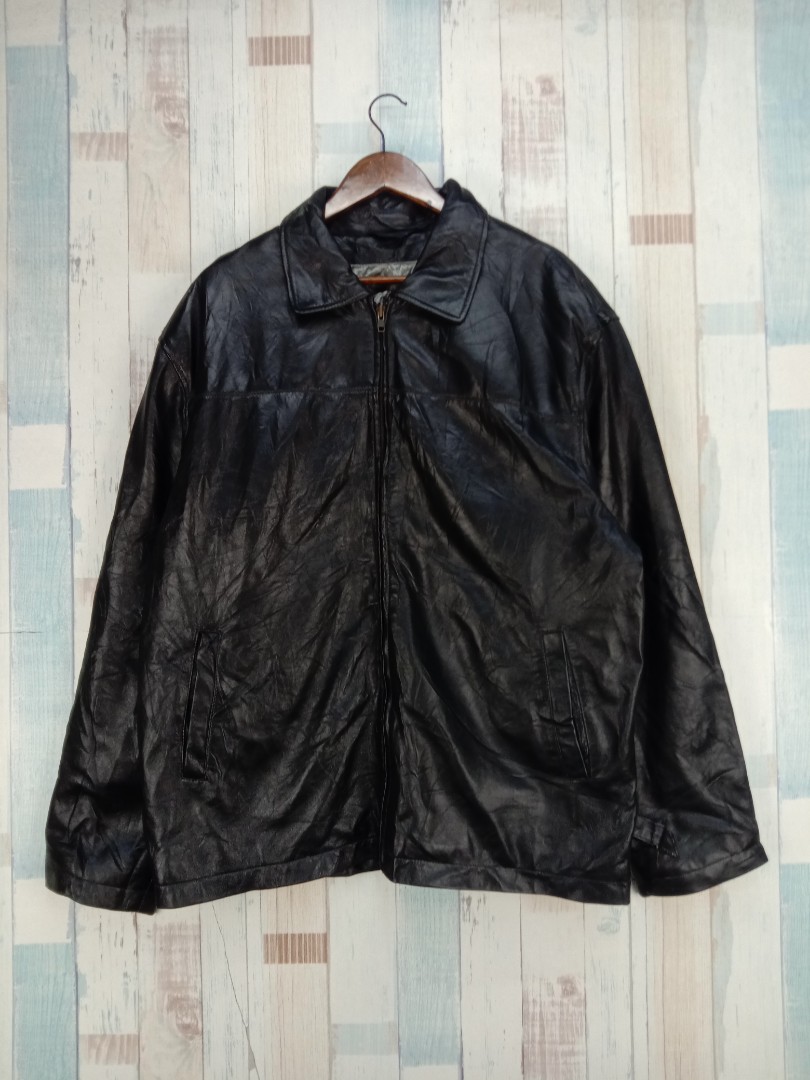 Vintage L.A Leather California Leather Jacket, Men's Fashion, Coats ...