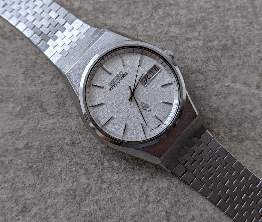 Vintage Seiko King Quartz 5856-8020