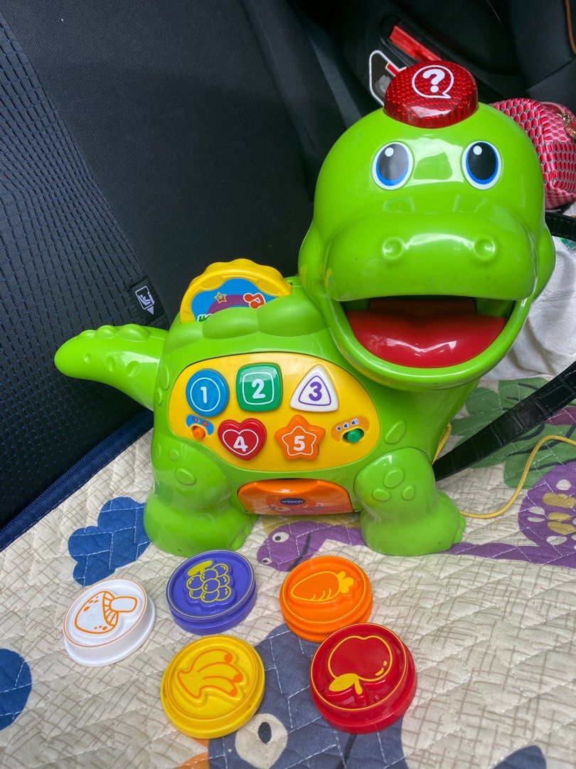 Vtech Chomp Count Dino Hobbies Toys Toys Games on Carousell