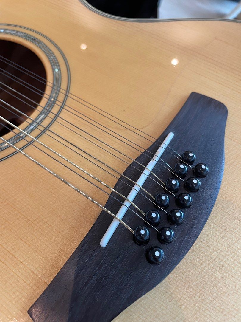 Yamaha Compass Series 12 string Guitar CPX700 II-12NT (comes with Gator ...