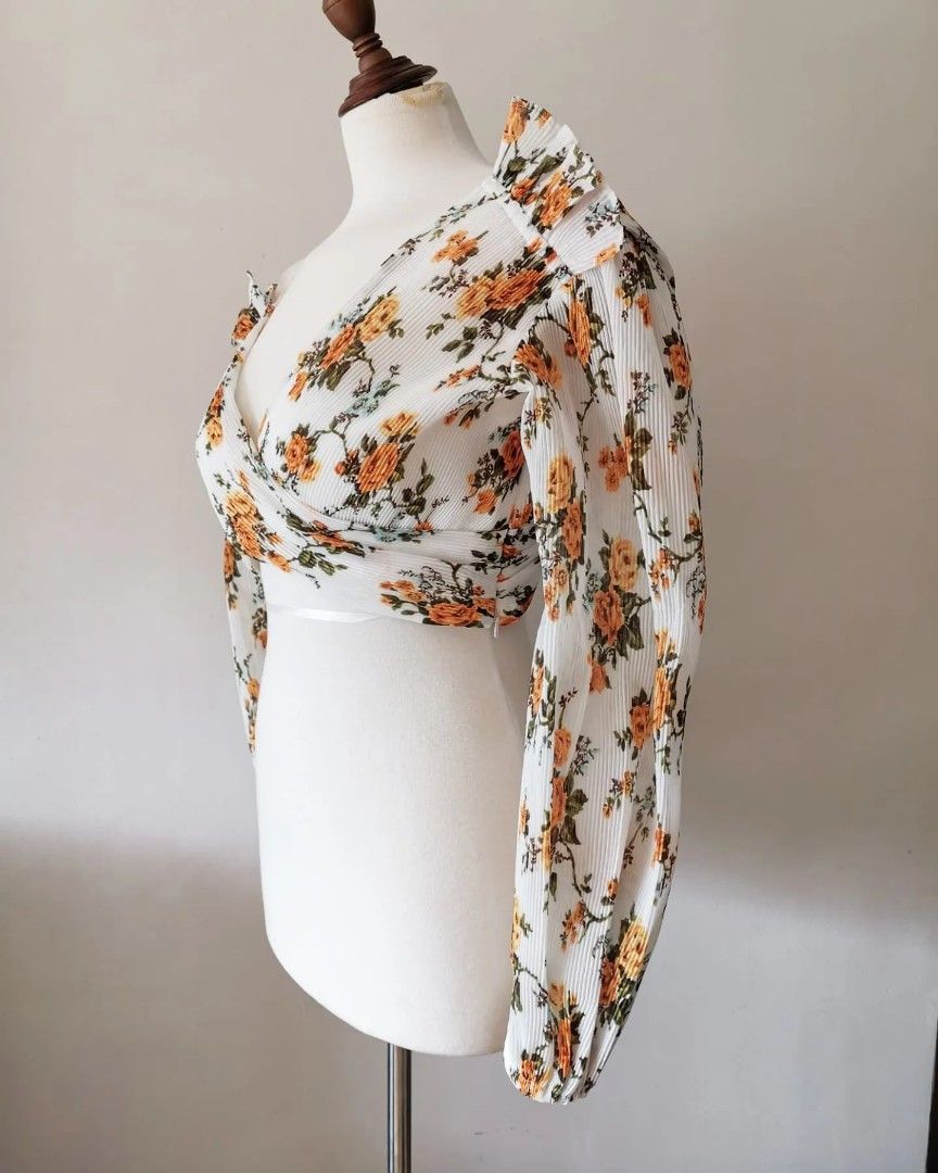 Zimmermann golden surfer bodice top, Women's Fashion, Tops, Blouses on