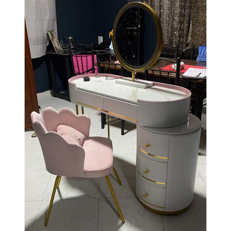 100cm Toilet Table Daily Deal!! Dressing Table /With Side Table&LED