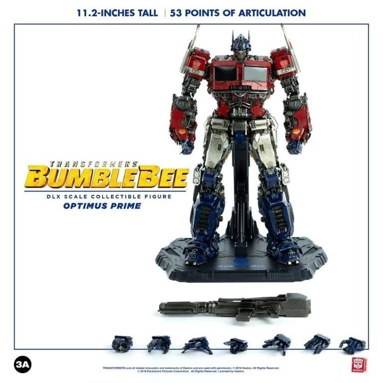 3a dlx bumblebee movie optimus prime hot sale