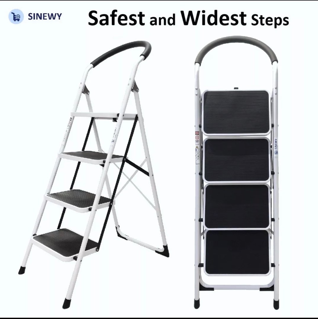 4 steps ladder brand new sealed, Furniture & Home Living, Home