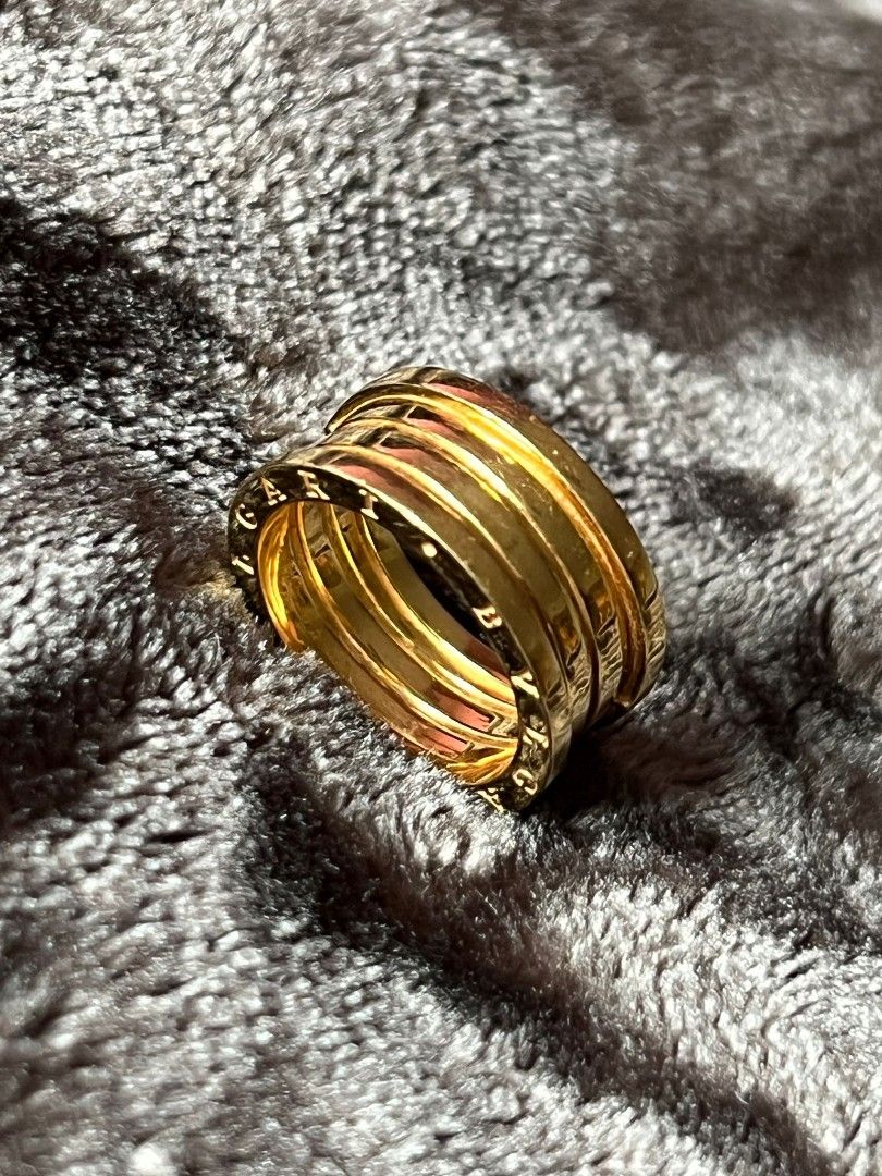 Bvlgari best sale gold ring