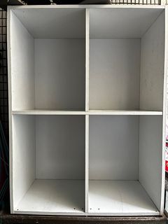 四格櫃上下並排