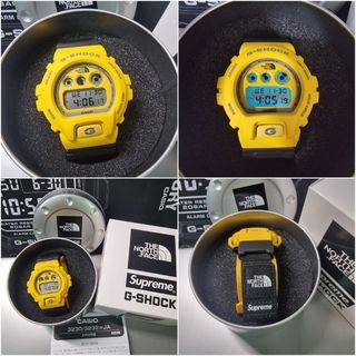 🔥 💯 Authentic ⚠️ CASIO G-SHOCK / GSHOCK x NORTHFACE X SUPREME 🔥 (PRE-ORDER 🇯🇵 SET) DM ME FOR PRICE 🚨