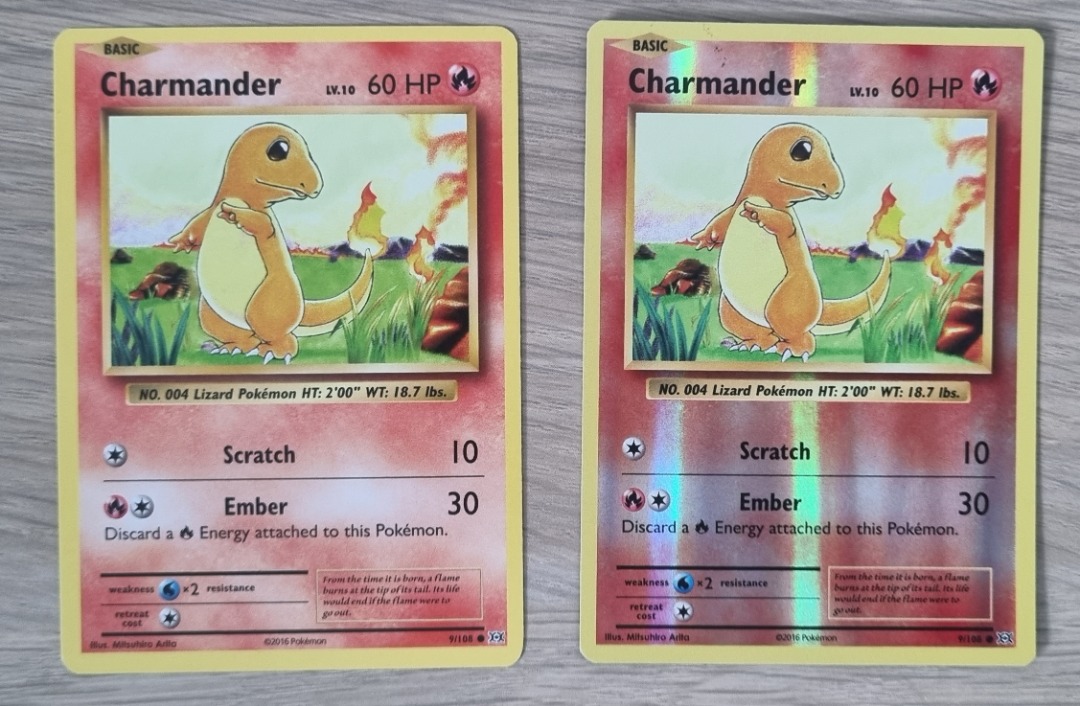 Pokemon - Charmander (9/108) - XY Evolutions - Reverse Holo