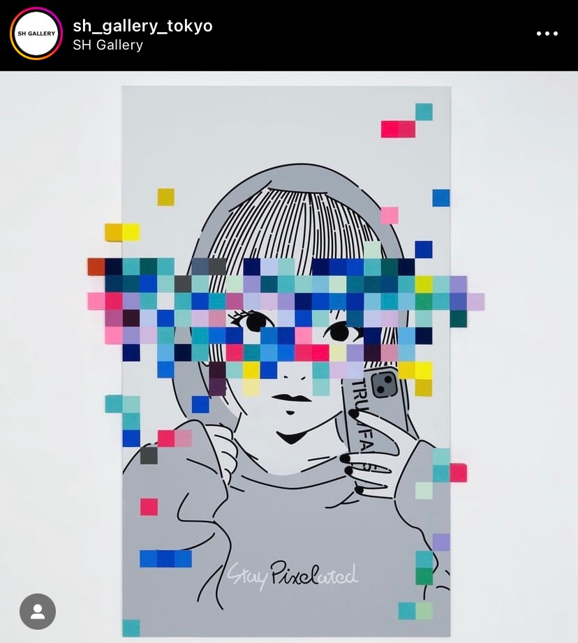 山口真人 x MAKERS SPACE「Stay with you pixel」 Stay with you pixel-147*EDITION collaboration work with