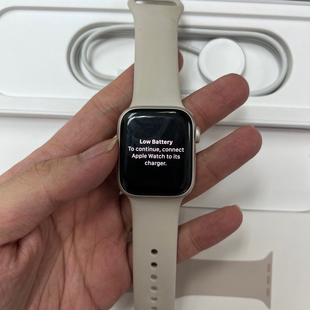 USED Apple Watch series 7 41MM GPS FULL SET WITH BOX ACCEPT TRADE IN