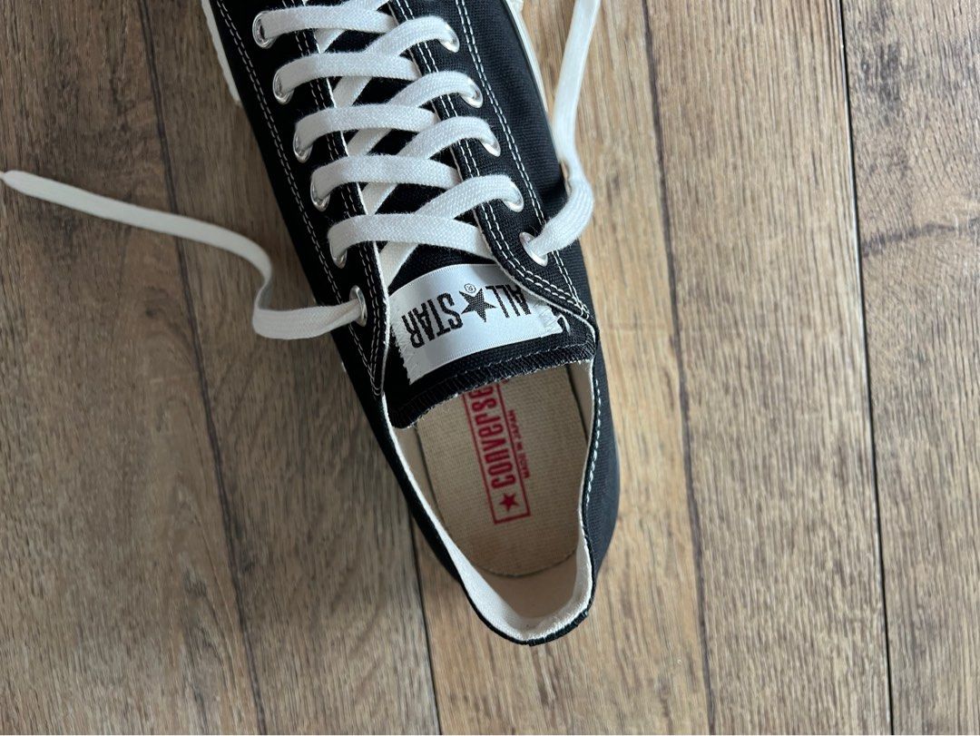 CONVERSE JAPAN Canvas ALL STAR J OX 29cm BLACK Men s Fashion