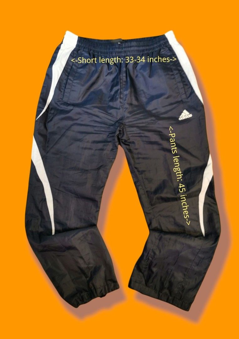 Adidas Windbreaker Pants, Men's Fashion, Activewear on Carousell