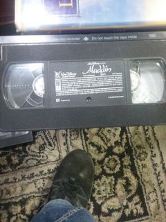 Aladdin VHS original. DISNEY
