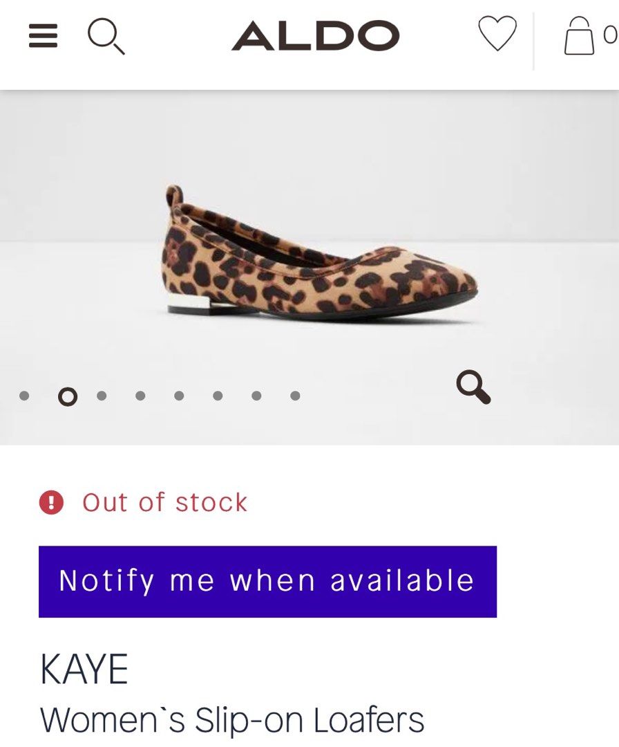 Aldo leopard sales