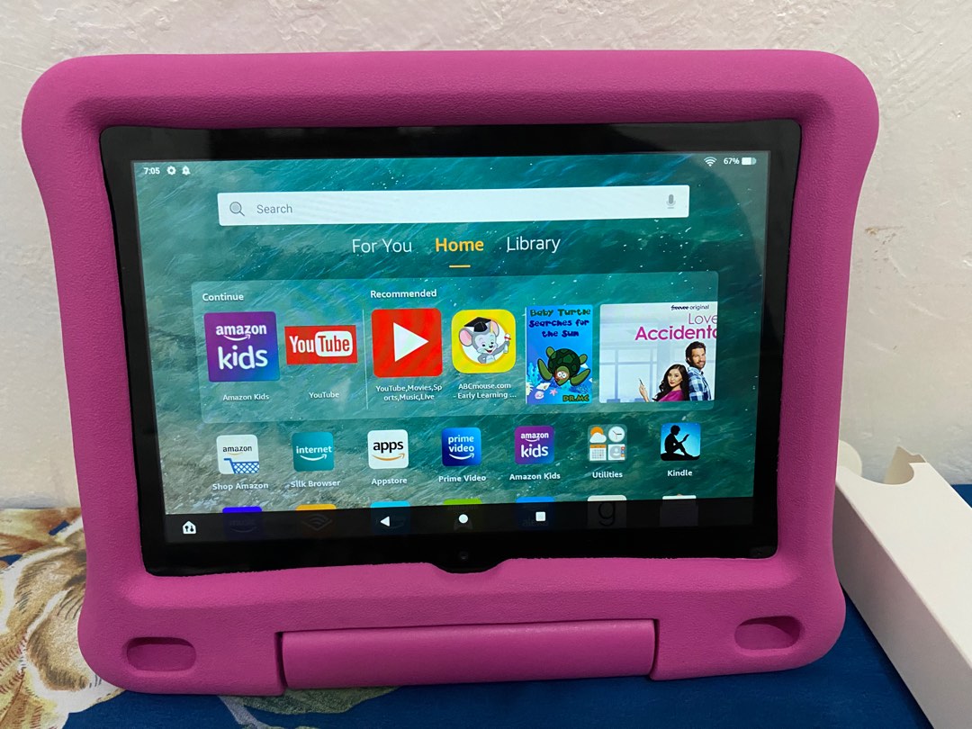 Amazon Tablet Fire HD 10th Kids Edition, Telepon Seluler & Tablet