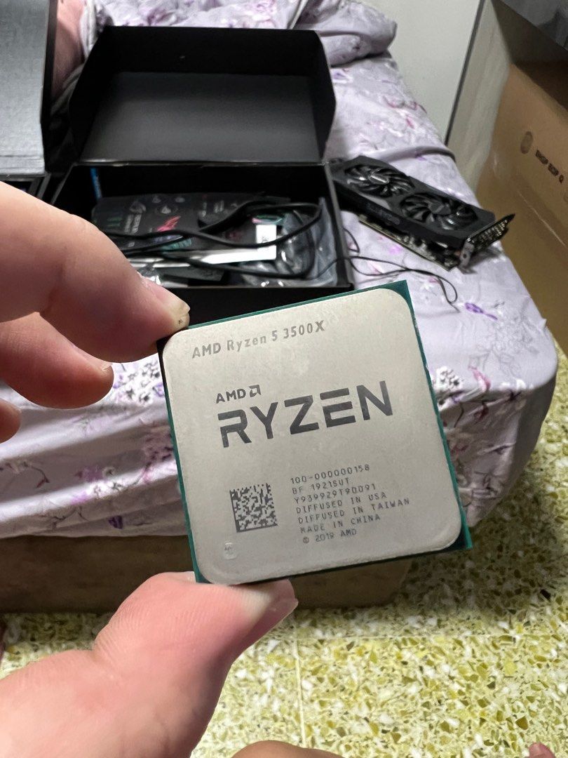 AMD Ryzen 5 3500x processor CPU, Computers & Tech, Parts & Accessories ...