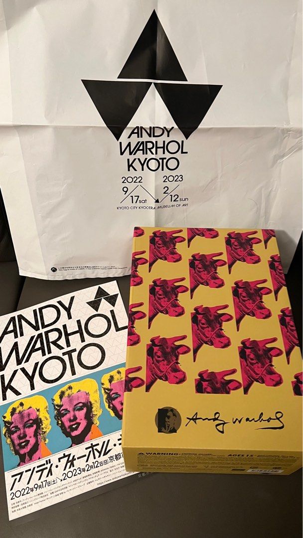 全新BE@RBRICK × ANDY WARHOL KYOTO限定版