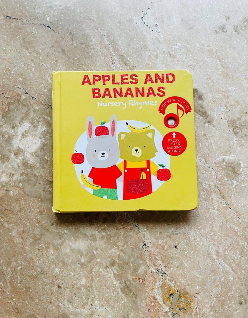 Apples and Bananas Nursery Rhymes, Hobbies & Toys, Books & Magazines