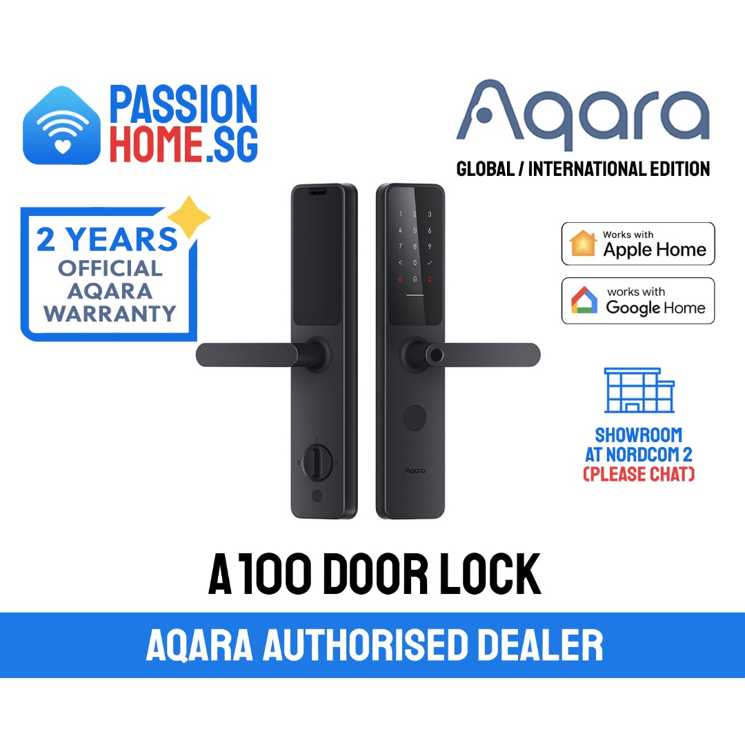 Aqara Smart Door Lock A100 (International Global Edition) Latest Model