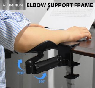 Arm Support Ergonomic Computer Armrest Adjustable Arm Wrist Rest Support for Home Office