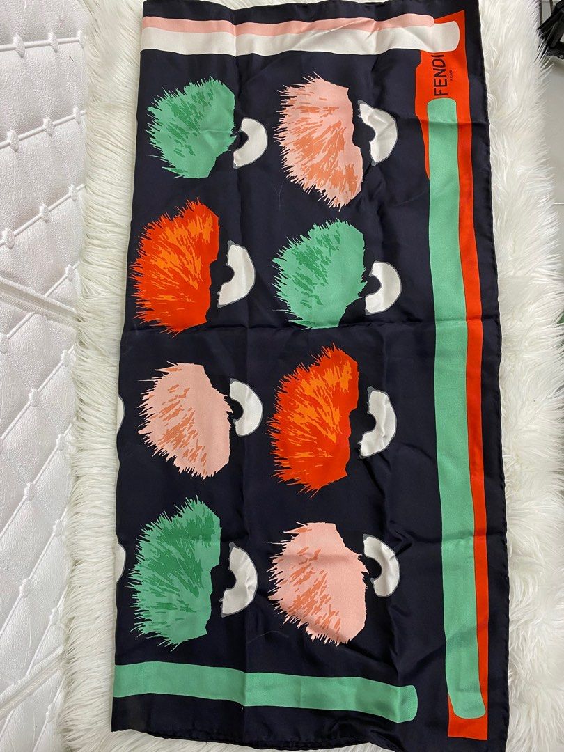 AUTHENTIC FENDI MONSTER SCARF Luxury Accessories on Carousell